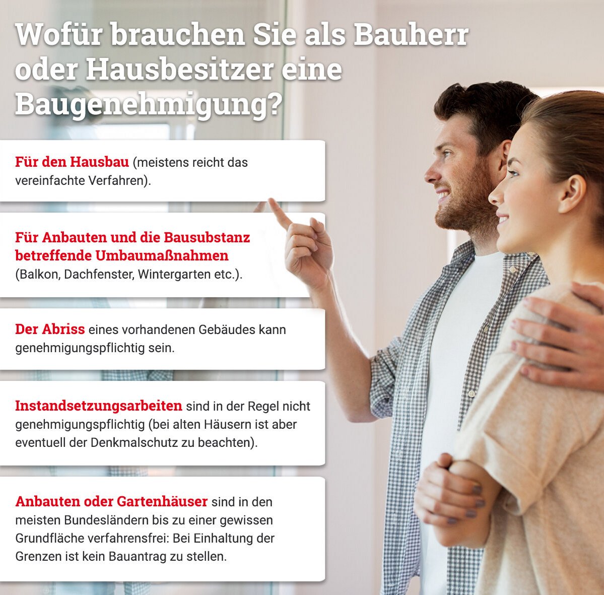 Wofür man die Baugenehmigung benötigt